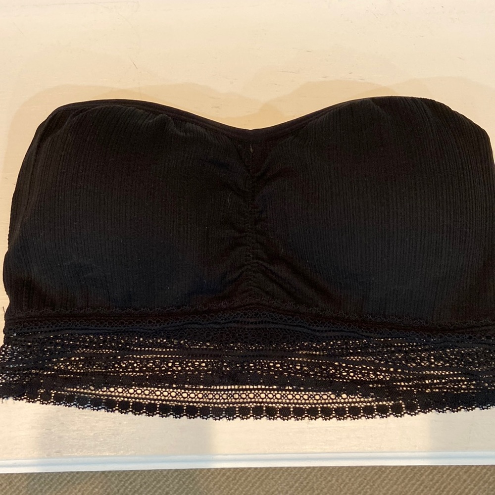 Strapless Bra, Black